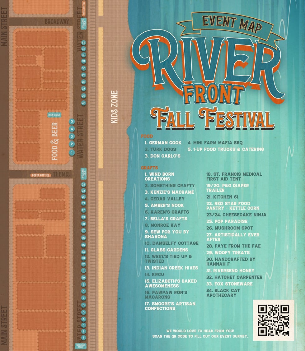 2nd Annual Riverfront Fall Festival in downtown Cape Girardeau