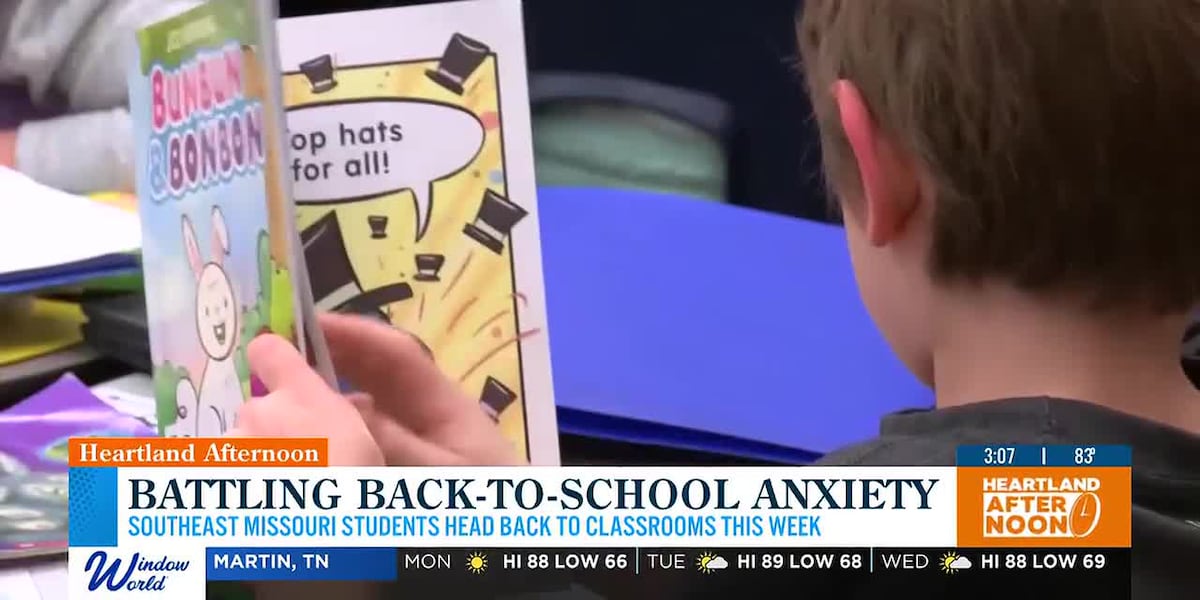 Heartland therapist discusses back-to-school anxiety, how parents can help