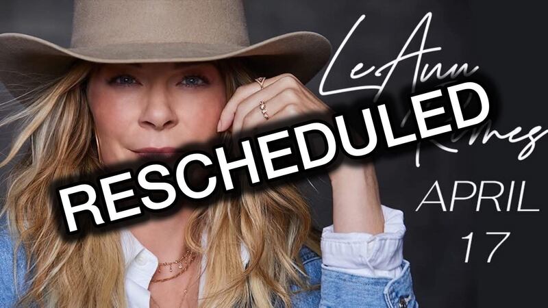 LeAnn Rimes performance in Marion rescheduled due to illness