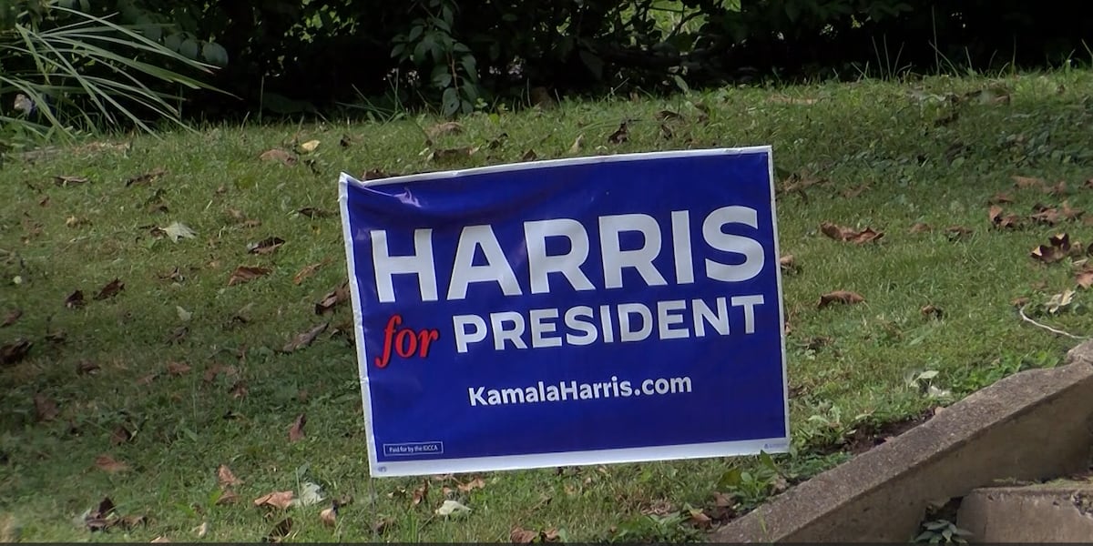 Dozens of Harris campaign signs reported stolen in Union County
