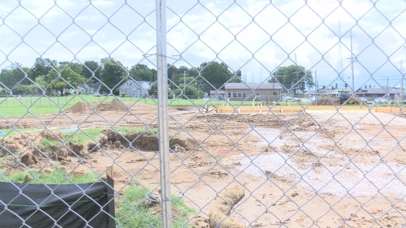 Construction is underway on Cape Girardeau Public Schools’ Recovery High School, known as...