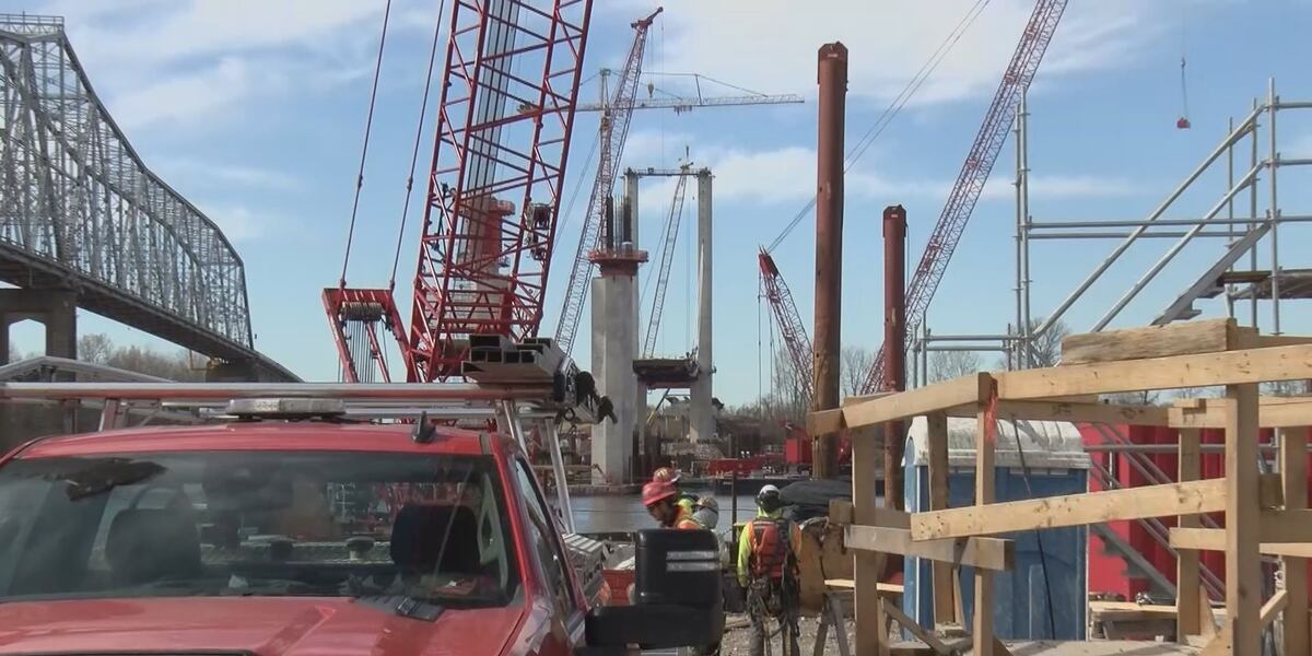 Chester Rbidge Chester Bridge under inspection as construction continues