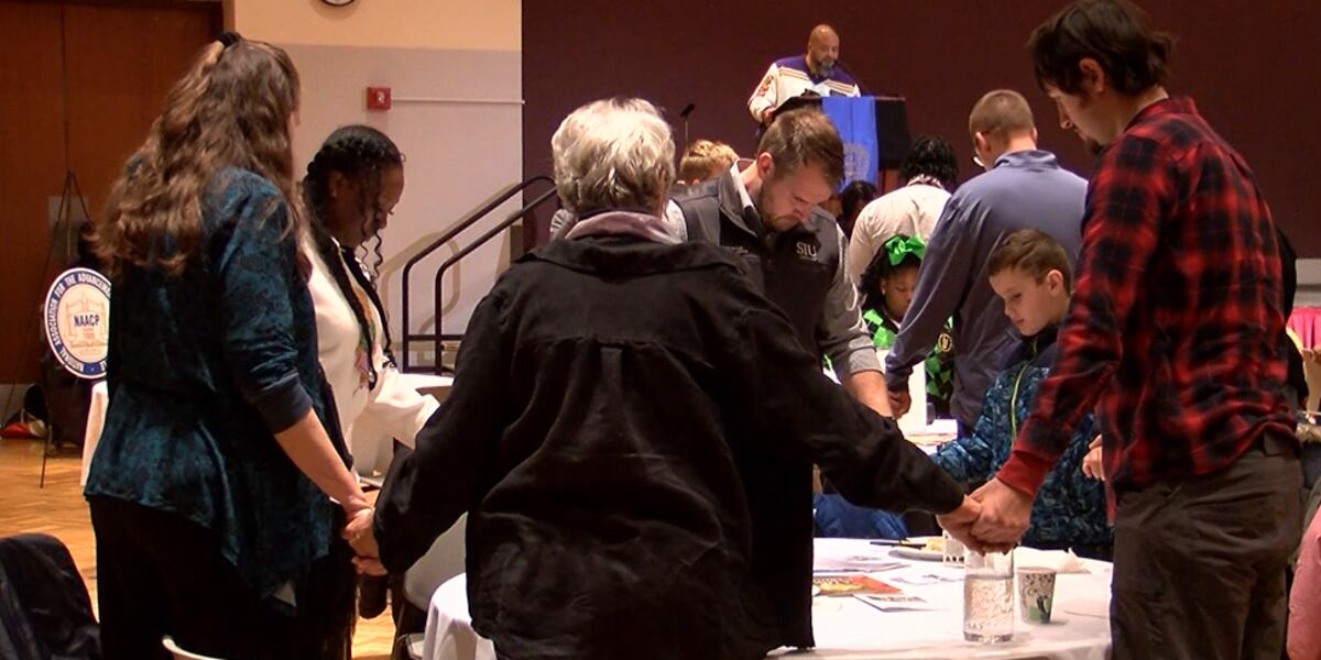 Devin Kidd Carbondale NAACP and SIU celebrate Dr. Martin Luther King Jr.