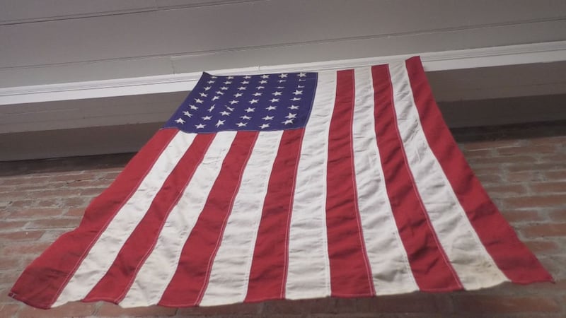 The Fort Ridgely Historic Site in Fairfax is teaching locals about the history of flags.