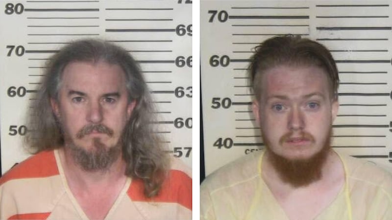 Kenneth Claxton (left) and Travis Ryan, Jr. (right) were arrested in connection with the...