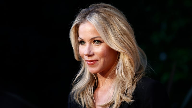 FILE - Christina Applegate appears at the Annual Backstage at the Geffen Gala in Los Angeles...