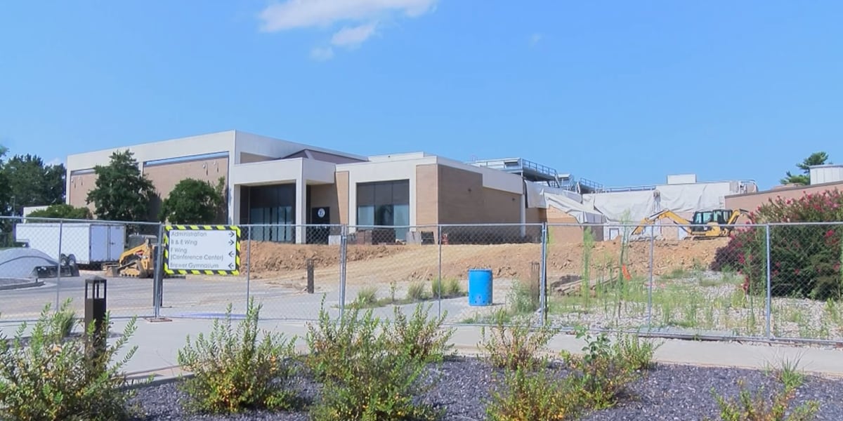Logan Hall construction resumes after unexpected challenges at John A. Logan College