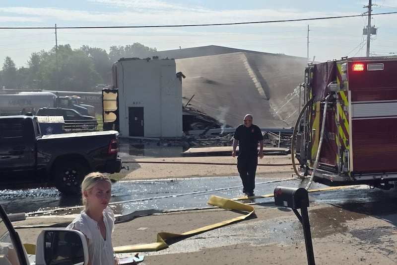 Exoploding Building Explosion leads to partial building collapse in south Cape Girardeau