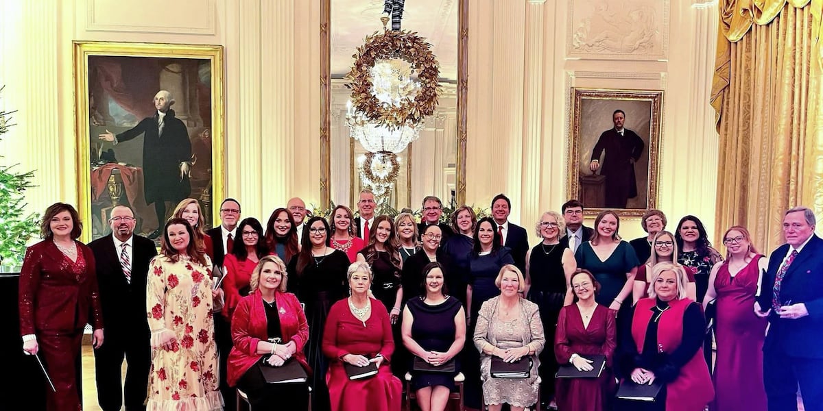 Devin Kidd Southern Ill. choir returns from Christmas performance at the White House