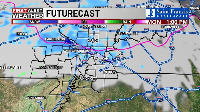 Much colder air will move in tonight, making it the coldest night of the season as skies clear...