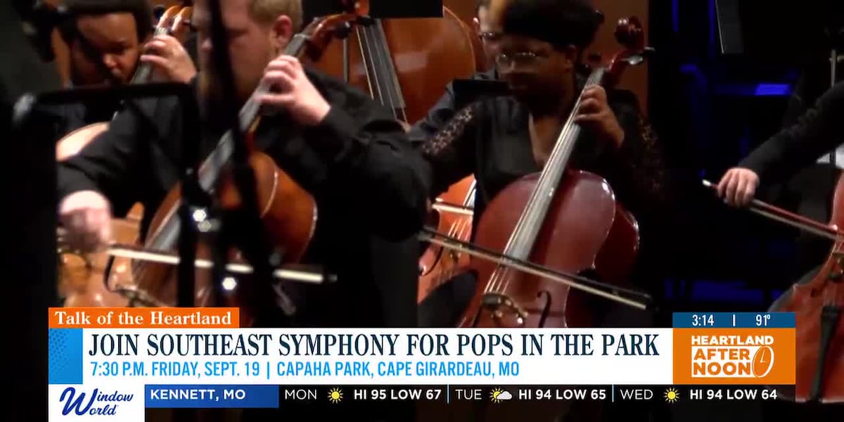 Join Southeast Missouri Symphony Orchestra for Pops in the Park