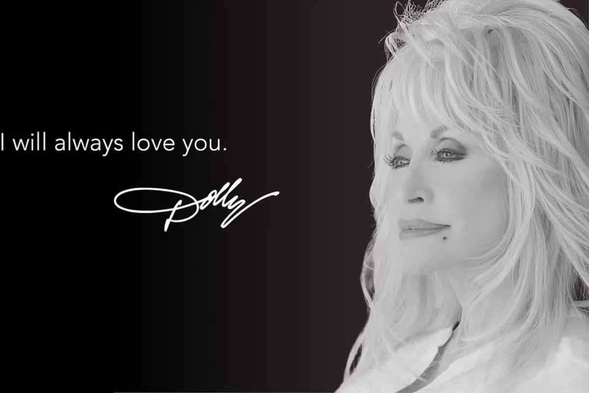 Dolly Parton performing live on stage during her final tour years