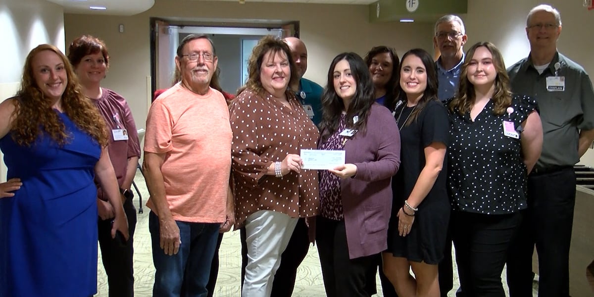 Devin Kidd SIH Mission & Values team makes donation to GumDrops
