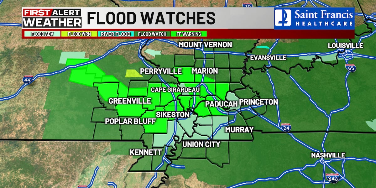 First Alert: Flash flooding threat continues, more storms possible