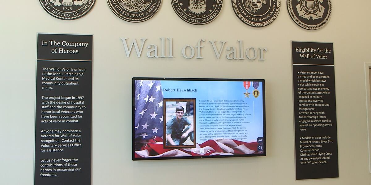 Vietnam veterans honored at Wall of Valor ceremony in Cape Girardeau