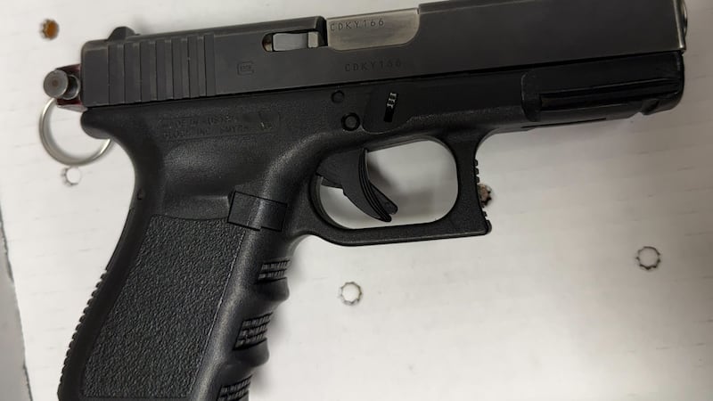 Sikeston officers reportedly located and seized a Glock .40 caliber handgun that had been...