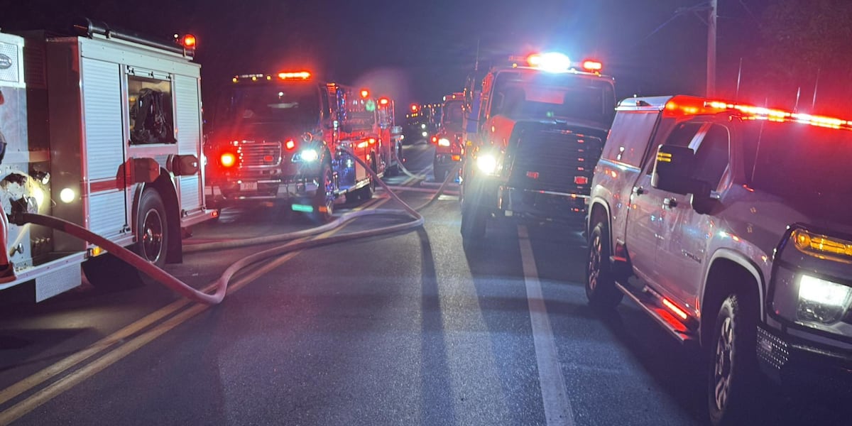 County Rd 121 Fire 1 seriously burned during fire on Hwy. 121 in Calloway Co.