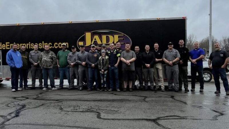 Kentucky State Police Posts 11, 13 and 10 collected items for communities in western Kentucky...