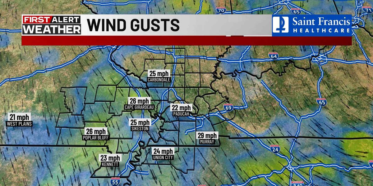 First Alert: Very cold pattern arrives with strong wind gusts