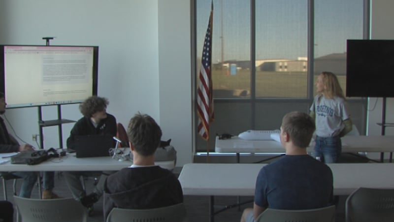 A program in Marion is training local high school students in aviation maintenance, a field...