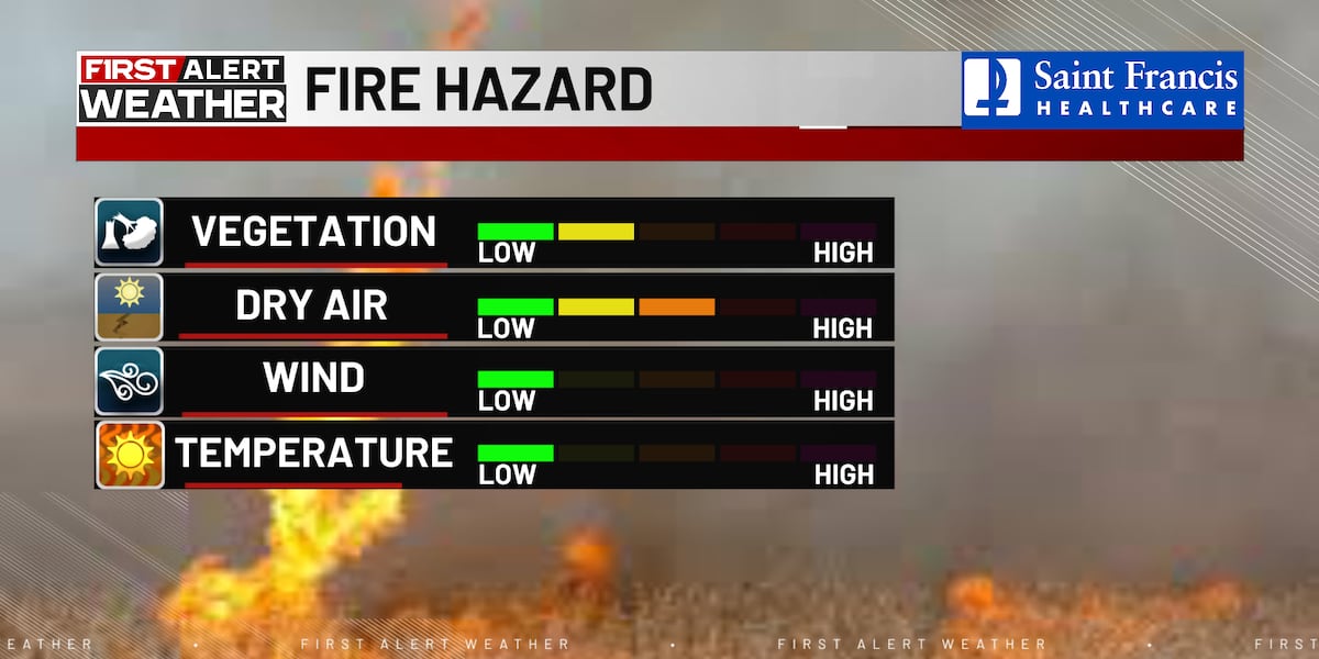 Country Risk Matrix Image First Alert: Elevated fire risk alert ahead of tropical rain