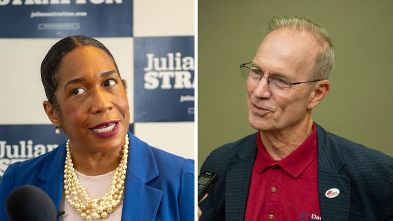 Democrat Juliana Stratton and Republican Don Tracy, the state’s major-party candidates for...