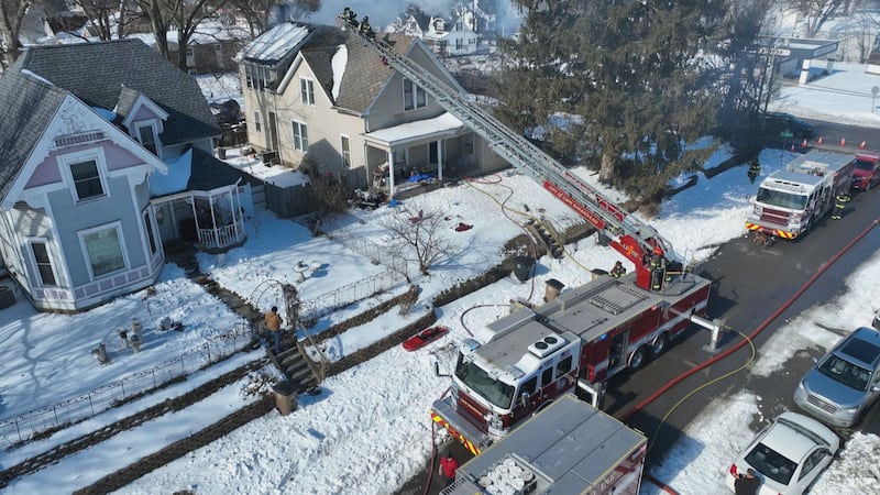 House fire in Cape Girardeau.