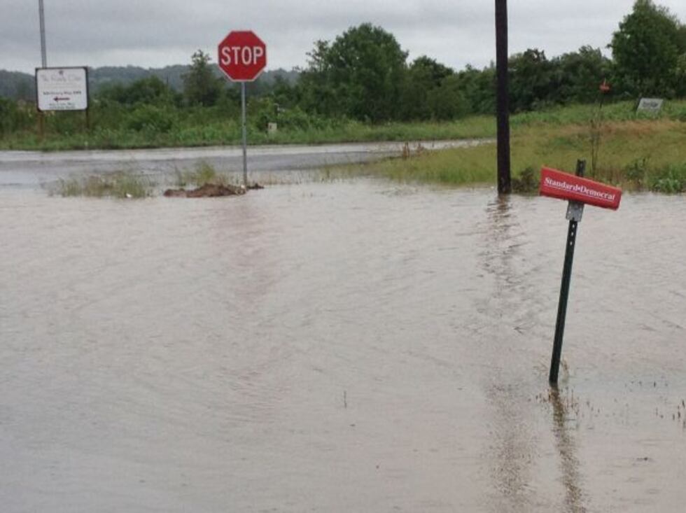 County Road 401 in Scott County (Source: KFVS Photojournalist Mike Mohundro)