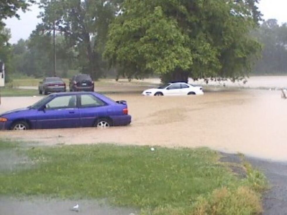 Flooding in Mound City, IL (Source: cNews)