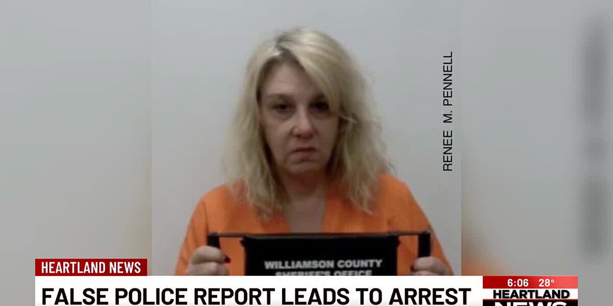False police report leads to arrest