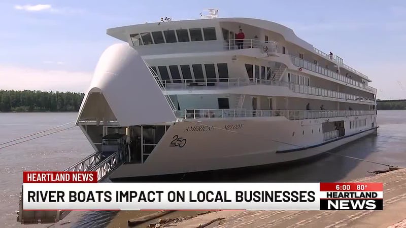 Riverboats' impact on local businesses