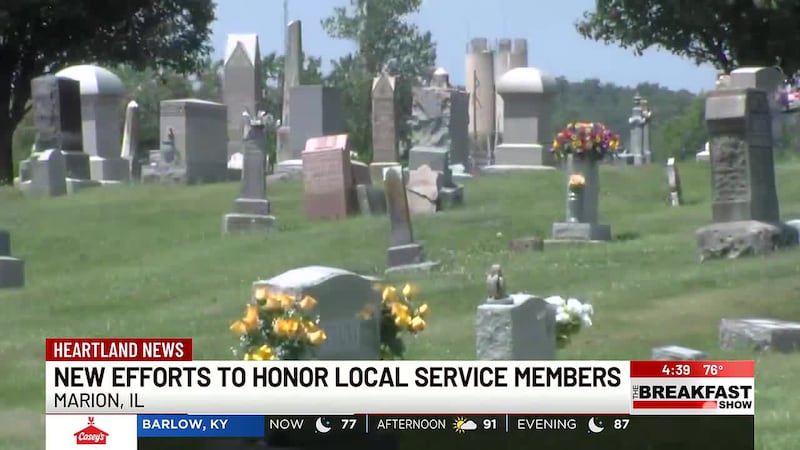 City of Marion, Ill., maps thousands of veterans’ graves to preserve their legacy
