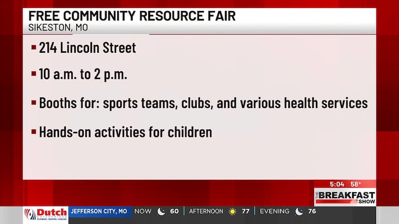‘Fun in the Sun’ community resource fair to be held at Sikeston park