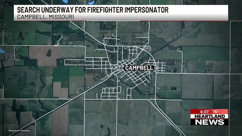Search underway for firefighter impersonator
