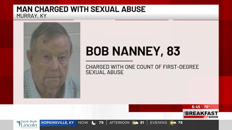 Murray PD: 83-year-old charged with sexual abuse