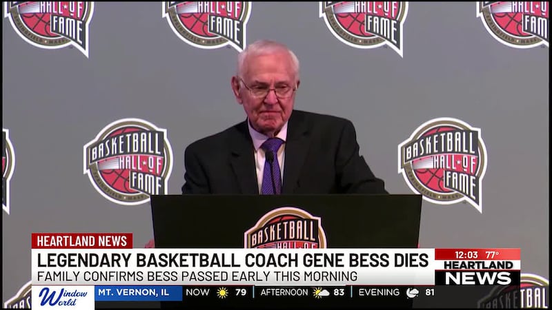 Legendary Heartland basketball coach Gene Bess has passed away.